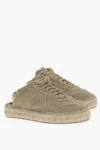 Maison Margiela Mm22 Open Back Cotton Low-top Sneakers