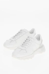 Maison Margiela Mm22 Solid Color Leather Low Top Sneakers In White