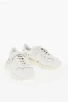 Maison Margiela Mm22 Solid Color Leather Low Top Sneakers In White