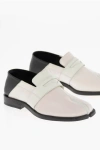 Maison Margiela Mm22 Two Tone Leather Tabi Loafers