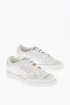 Maison Margiela Reebok Leather Tabi Sneakers With Cutout In White