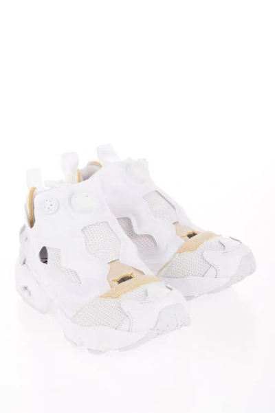 Maison Margiela Mm22 X Reebok Cut-out Unisex Sneakers With Inflatable Detail In White