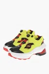 Maison Margiela Mm22 X Reebok Lace-up Unisex Tabi Sneakers With Inflatable D In Multi