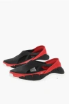 Maison Margiela Mm22 X Reebok Rubber Unisex Slip On Sneakers With Cutouts In Black