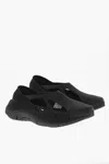 Maison Margiela Mm22 X Reebok Rubber Unisex Slip On Sneakers With Cutouts In Black