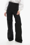Maison Margiela Mm5 Satin Cotton Pants With Buttons