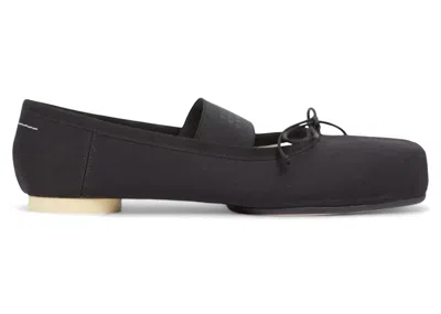 Pre-owned Maison Margiela Mm6 Anatomic Ballerinas (women's) Sneakers In Black