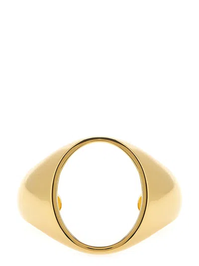 Maison Margiela Mm6  'chevalière' Bracelet In Gold