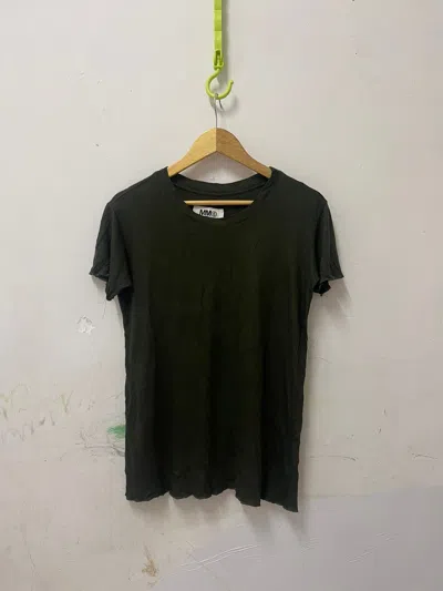 Pre-owned Maison Margiela Mm6  Short Sleeve T-shirts In Dark Green