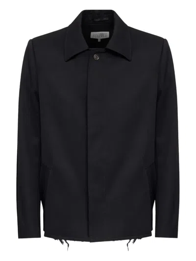 Maison Margiela Mm6  Sports Jacket In Blue