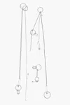 Maison Margiela Mm6 Pins With Safety Pins And Chains Desing