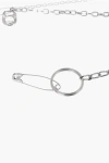 Maison Margiela Mm6 Pins With Safety Pins And Chains Desing