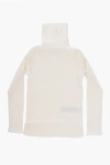 Maison Margiela Mm6 Ribbed Turtleneck Sweater
