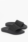 Maison Margiela Mm6 Solid Color Slides With Embossed Logo