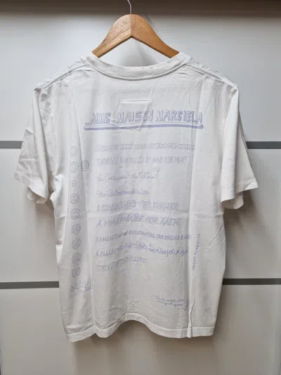 Pre-owned Maison Margiela Mm6 T-shirt In White