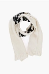 Maison Margiela Mm6 Wool And Nylon Scarf
