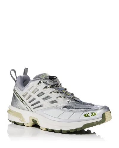 Maison Margiela Mm6 X Salomon Men's Acs Pro Mm6 Lace Up Sneakers In Sharkskin