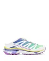 Maison Margiela X Salomon Xt-4 Spectrum "blue" Slip-on Sneakers In Blue/white