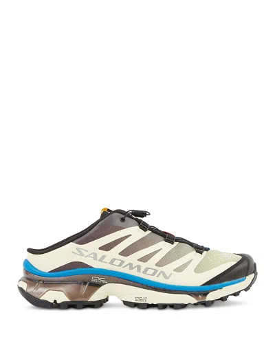 Maison Margiela Mm6 X Salomon Men's Xt-4 Mule Sneakers In Yellow/blue