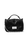 Maison Margiela Mini Glam Slam Crossbody Handbag In Black