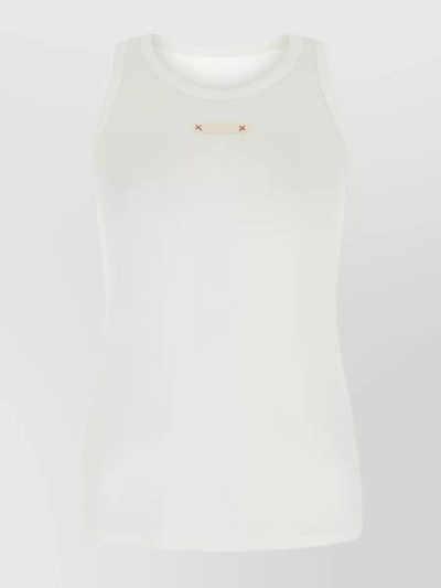 MAISON MARGIELA MODERN UPDATE RIBBED-KNIT TANK TOP