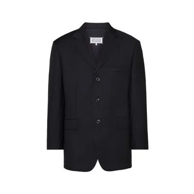 Maison Margiela Mohair Blazer Man Black