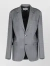 Maison Margiela Mohair Blend Blazer Featuring Pockets