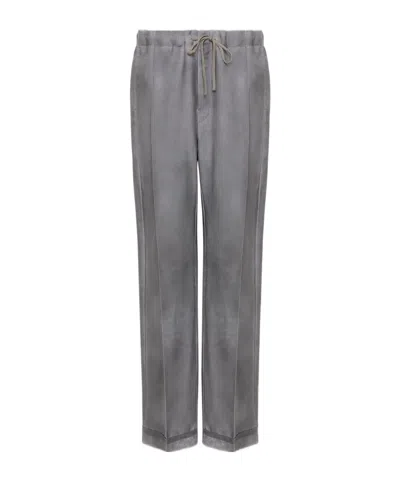 MAISON MARGIELA DRAWSTRING-WAIST TROUSERS