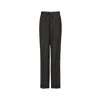Maison Margiela Mohair Trousers Woman Blue In Brown