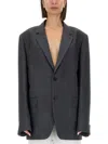 Maison Margiela Oversized Mohair Wool Blazer