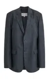 MAISON MARGIELA MOHAIR-WOOL BLAZER