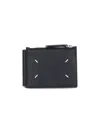 Maison Margiela Money Clip Wallet In Black