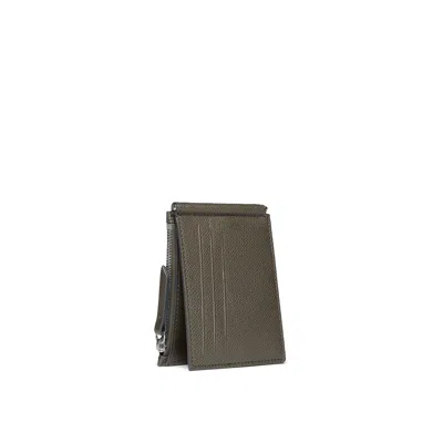 Maison Margiela Money Clip Wallet Unisex Dark Grey