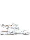 Maison Margiela Monster Bianchetto Slingback Sandals In White