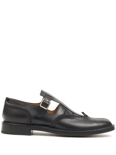 Maison Margiela Monster Leather Sandals In Brown