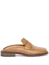 Maison Margiela Brown Mule Loafer In Brown