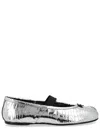 Maison Margiela Tabi Broken Mirror Ballet Flats In Multi