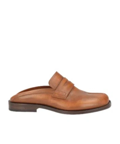 Maison Margiela Mules And Clogs In Brown