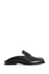 Maison Margiela Black Loafers With Unique Split Toe Design In Gray