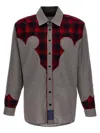 Maison Margiela Multi Color Pendleton Insert Shirt With In Multicolor
