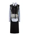 Maison Margiela Multi-panel Design Dress In Black