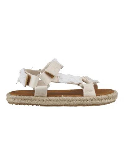 Maison Margiela Women Hiking Sandals In White