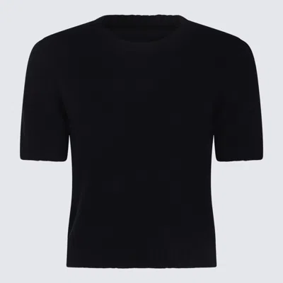 MAISON MARGIELA NAVY BLUE WOOL KNITWEAR