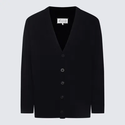 Maison Margiela Navy Blue Wool Knitwear