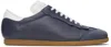 Maison Margiela Navy Featherlight Sneakers In T6313 Pewter