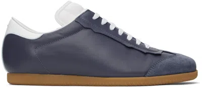 Maison Margiela Navy Featherlight Sneakers In Navy