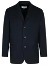 MAISON MARGIELA NAVY VIRGIN WOOL BLAZER