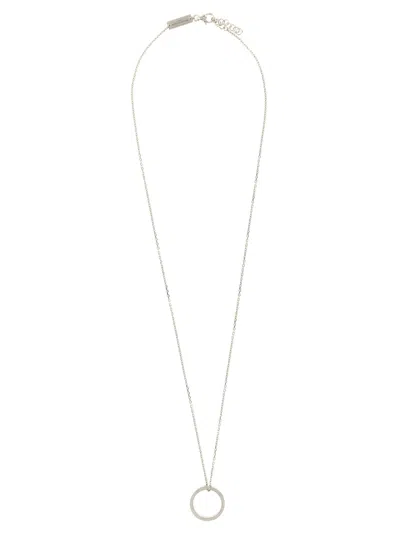 Maison Margiela Necklace In Silver