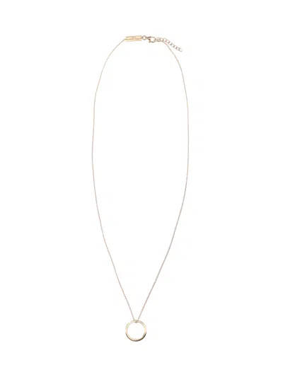 Maison Margiela Necklace With Pendant In Gold