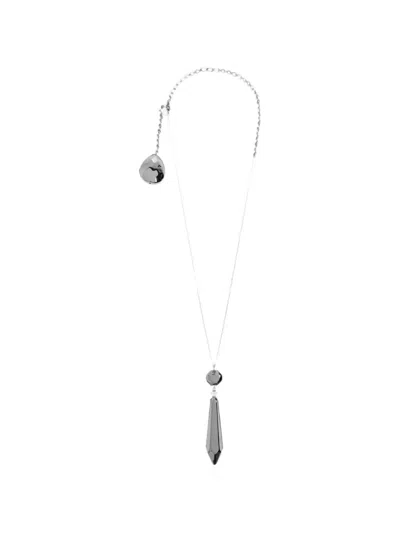 Maison Margiela Necklace With Pendant In Silver